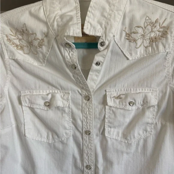 Hollister Western Style Shirt - Picture 3 of 6